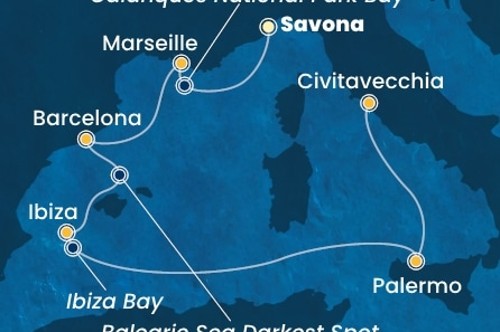 Cruise itinerary
