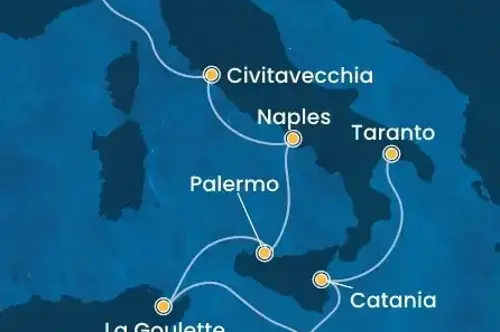 Маршрут круиза