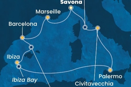 Cruise itinerary