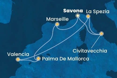 Cruise itinerary
