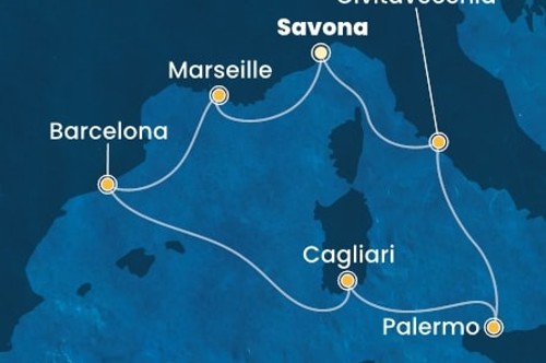 Cruise itinerary