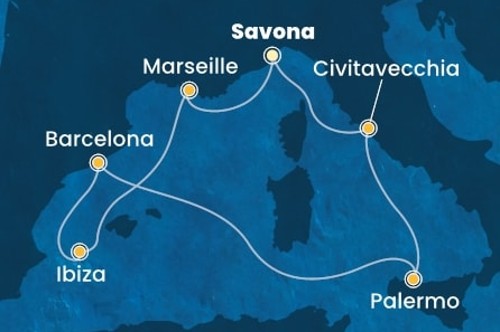 Cruise itinerary
