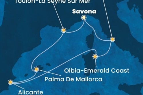 Cruise itinerary