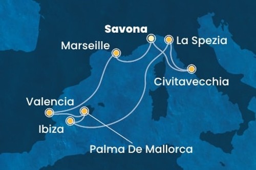 Cruise itinerary