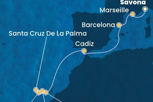 Cruise itinerary