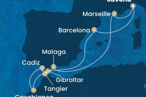 Cruise itinerary
