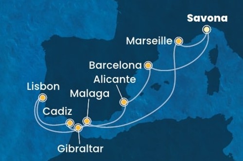 Cruise itinerary