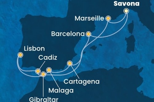 Cruise itinerary