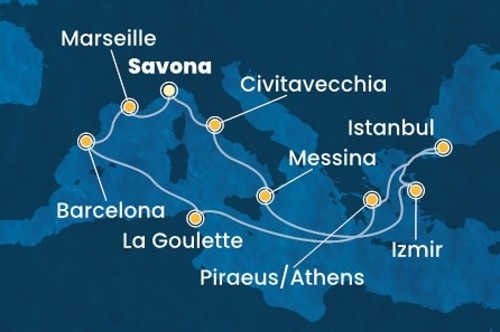 Cruise itinerary