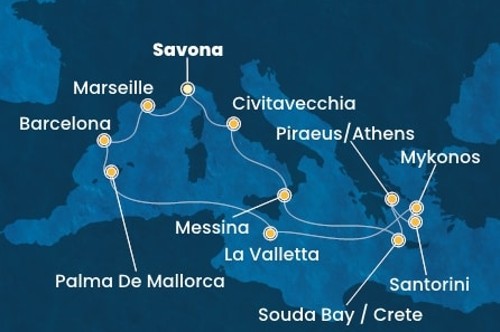 Cruise itinerary