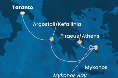 Cruise itinerary