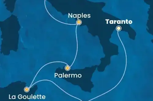 Маршрут круиза