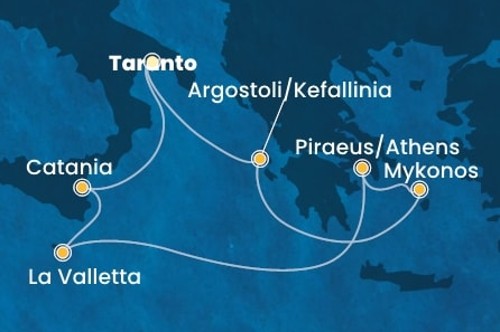 Cruise itinerary
