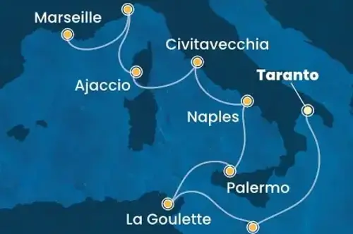 Маршрут круиза