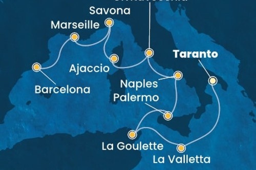 Cruise itinerary