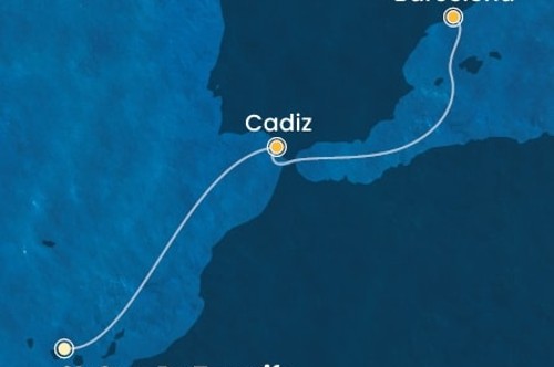 Cruise itinerary
