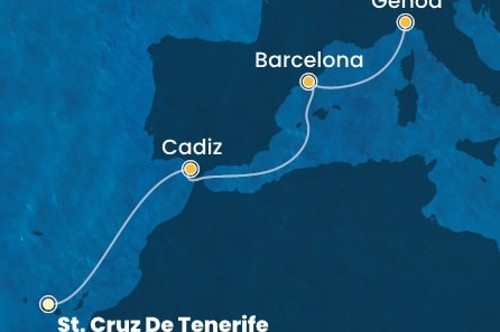 Cruise itinerary