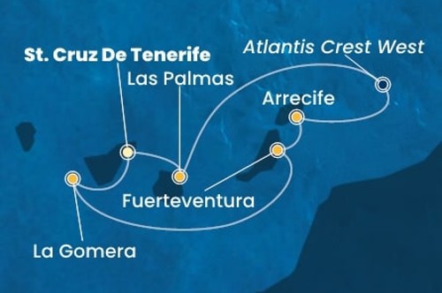 Cruise itinerary
