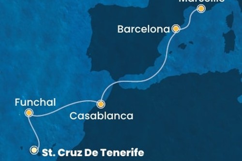 Cruise itinerary