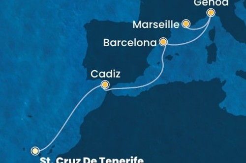 Cruise itinerary