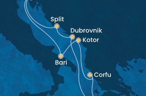 Cruise itinerary