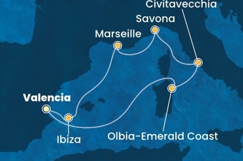 Cruise itinerary