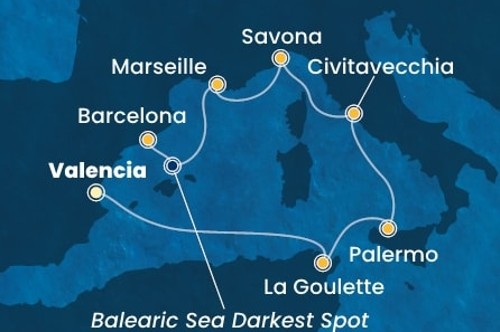 Cruise itinerary