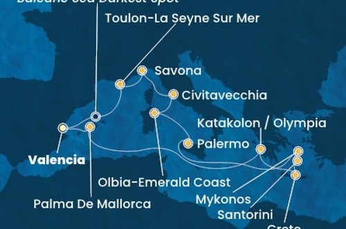 Cruise itinerary