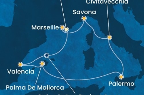 Cruise itinerary