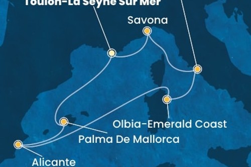 Cruise itinerary