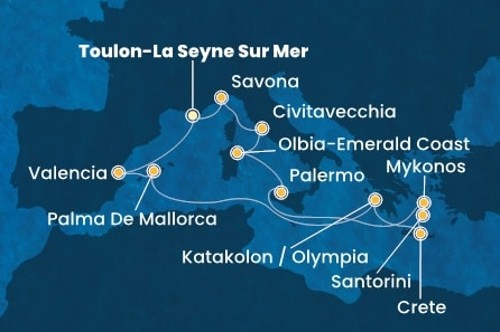 Cruise itinerary