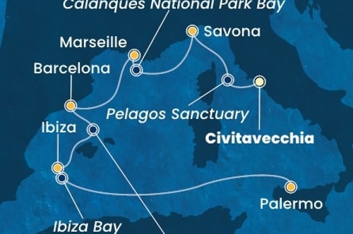 Cruise itinerary