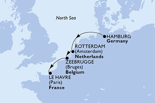 Cruise itinerary