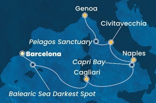Cruise itinerary