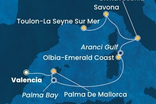 Cruise itinerary