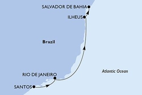 Cruise itinerary