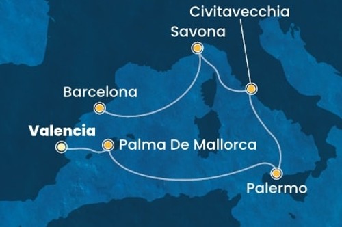Cruise itinerary
