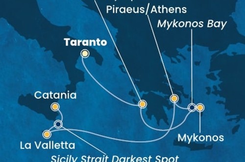 Cruise itinerary