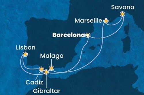 Cruise itinerary