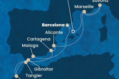 Cruise itinerary