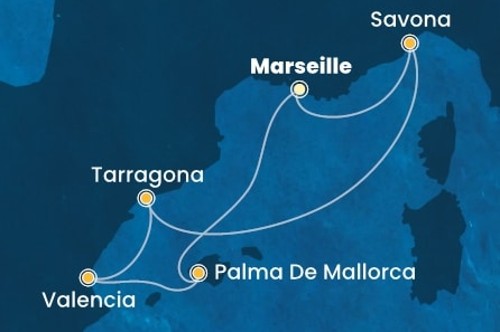 Cruise itinerary