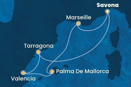 Cruise itinerary