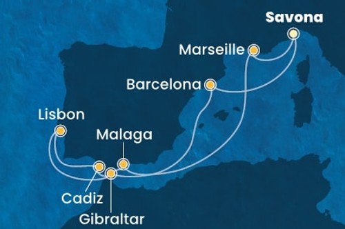 Cruise itinerary