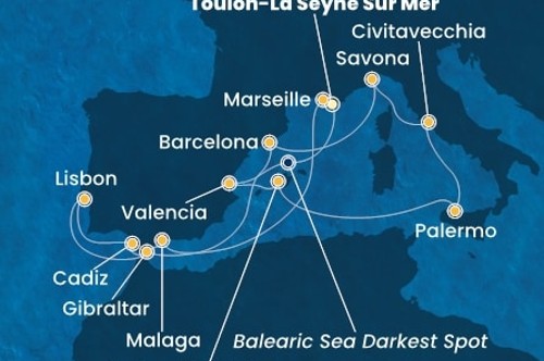 Cruise itinerary