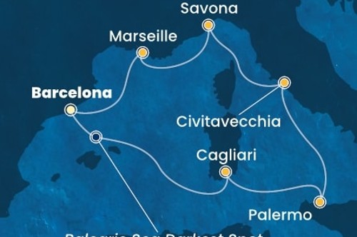 Cruise itinerary