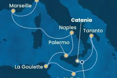 Маршрут круиза