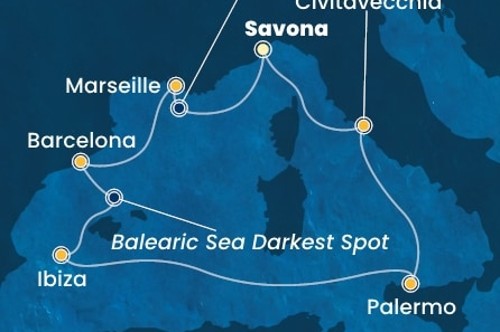 Cruise itinerary