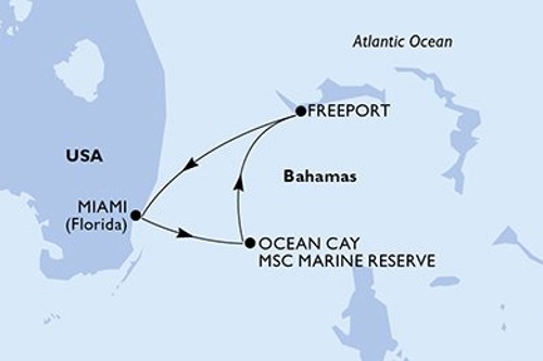 Cruise itinerary