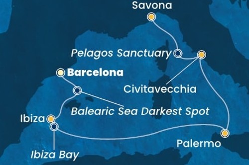 Cruise itinerary