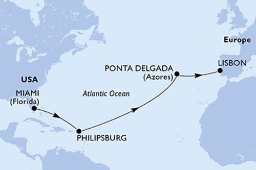 Cruise itinerary